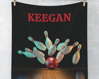 Toalla de bolos personalizada, regalos de bolos, regalo para entrenador de bolos, regalos del equipo de bolos, regalo de entrenador, regalo de bolos para él, regalos para jugadores de bolos