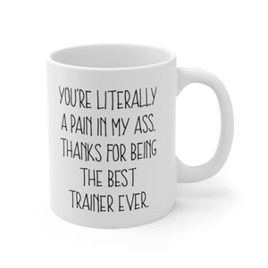 Personal Trainer Mug, Personal Trainer Gift, Gift for Personal Trainer, Fitness Coach Gift, Fitness Coach Mug
