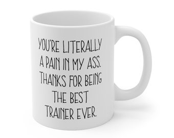 Personal Trainer Mug, Personal Trainer Gift, Gift for Personal Trainer, Fitness Coach Gift, Fitness Coach Mug