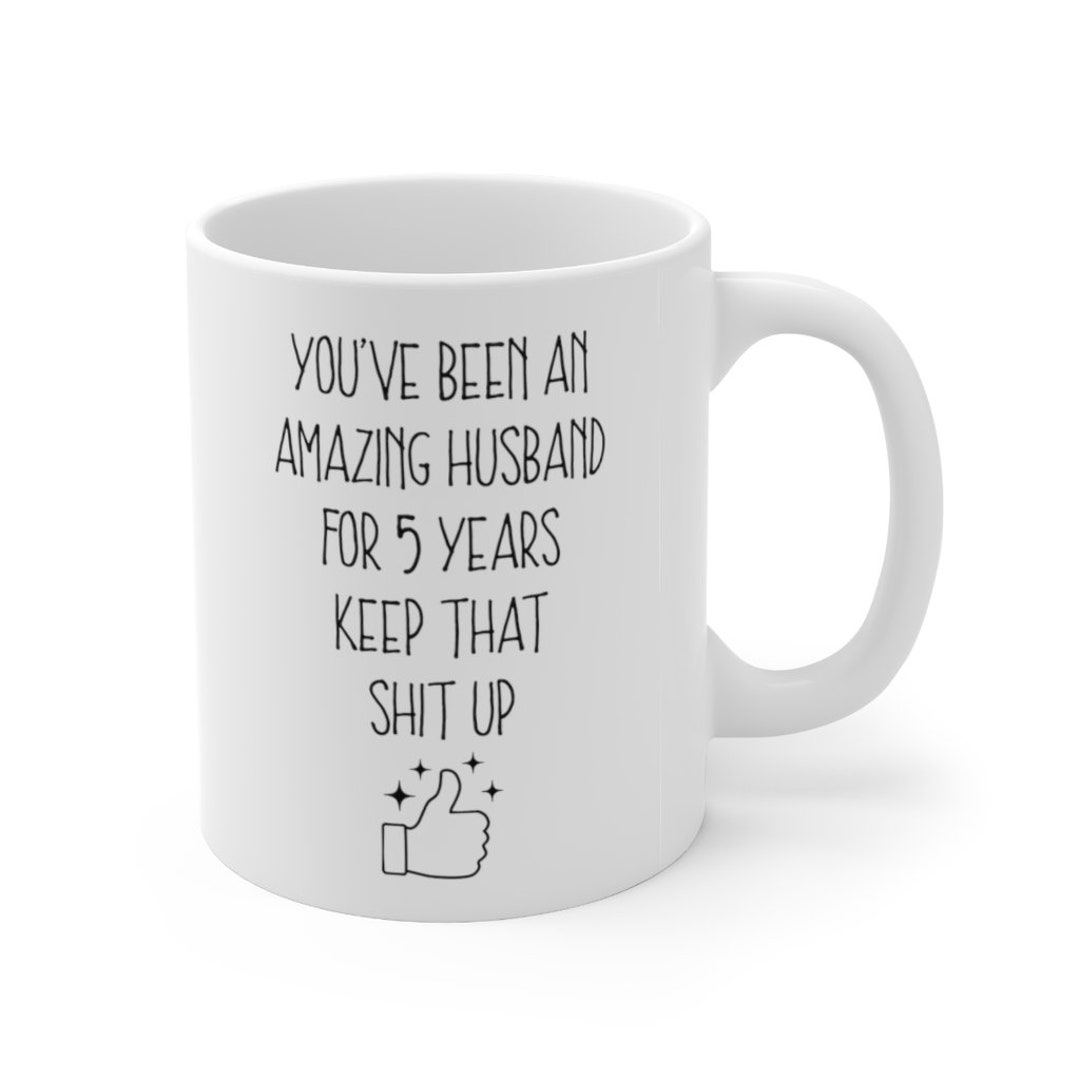 5th Anniversary Gift for Him, Five Year Anniversary Gifts for Him, 5 ...