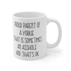 Yorkshire Terrier Mug, Yorkie Gifts, Yorkshire Terrier Gifts, Yorkie Mug, Dog Mom, Dog Dad, Yorkshire Terrier Christmas Gifts