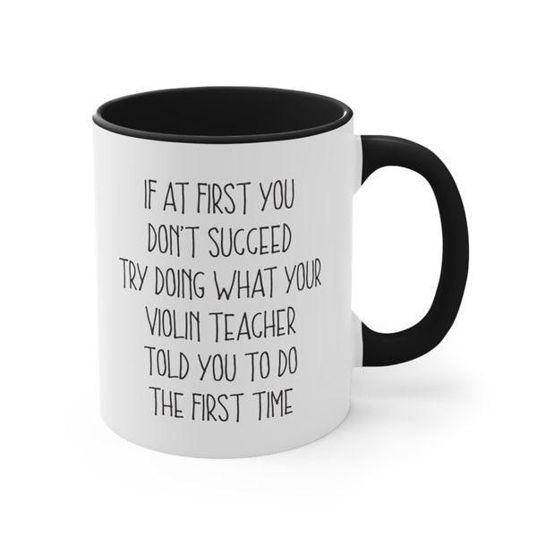 Violin Teacher Gifts, Violin Gifts, Music Teacher Gift, Strings Teacher Gift, Violin Teacher Mug