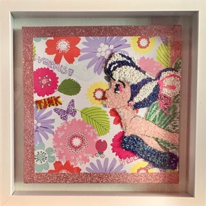 Tinkerbell - Beaded Art