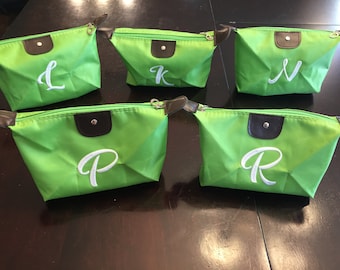 Monogrammed Mini Zipper Pouch