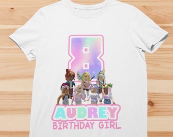 Roblox Girls Shirt Etsy - shirt roblox girl kawaii