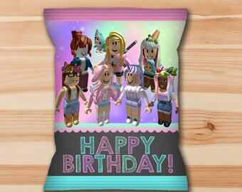 Roblox Party Bags Etsy - roblox party bags