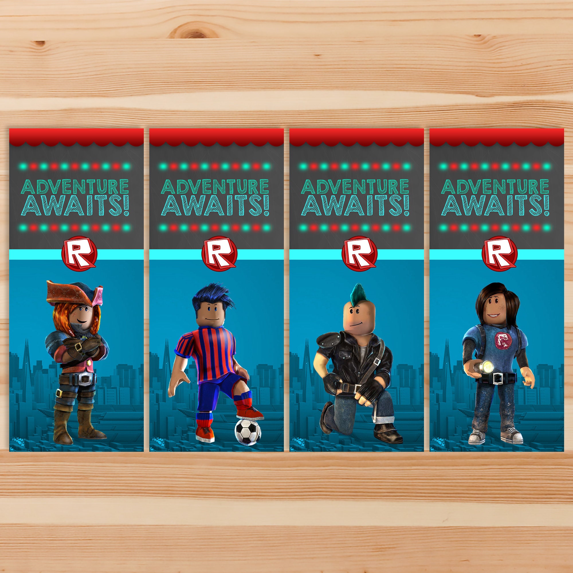 roblox bookmark set printable roblox kids bookmark set etsy