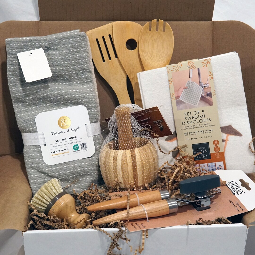 Culinary Gift Box, for Mom, New Renters Gift, Home Chef, Housewarming