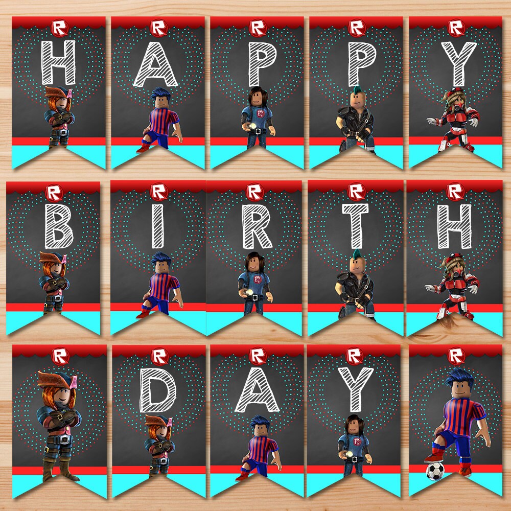 Roblox Happy Birthday Banner