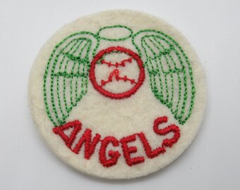 Anaheim Angels 2pcs Logo Patches on~Iron on ~ Sewing on Fabrics