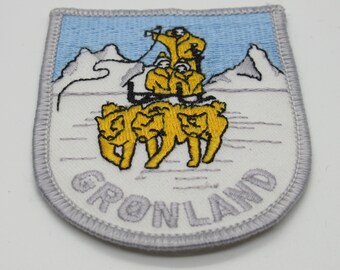 Motif Holmenkollen Oslo Norway Germany Pennant EMBROIDERED Vintage 1970s Made In GDR