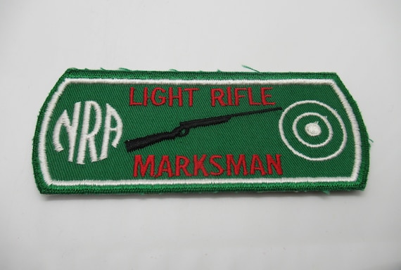 NRA National Rifle Association Light Rifle Marksm… - image 1