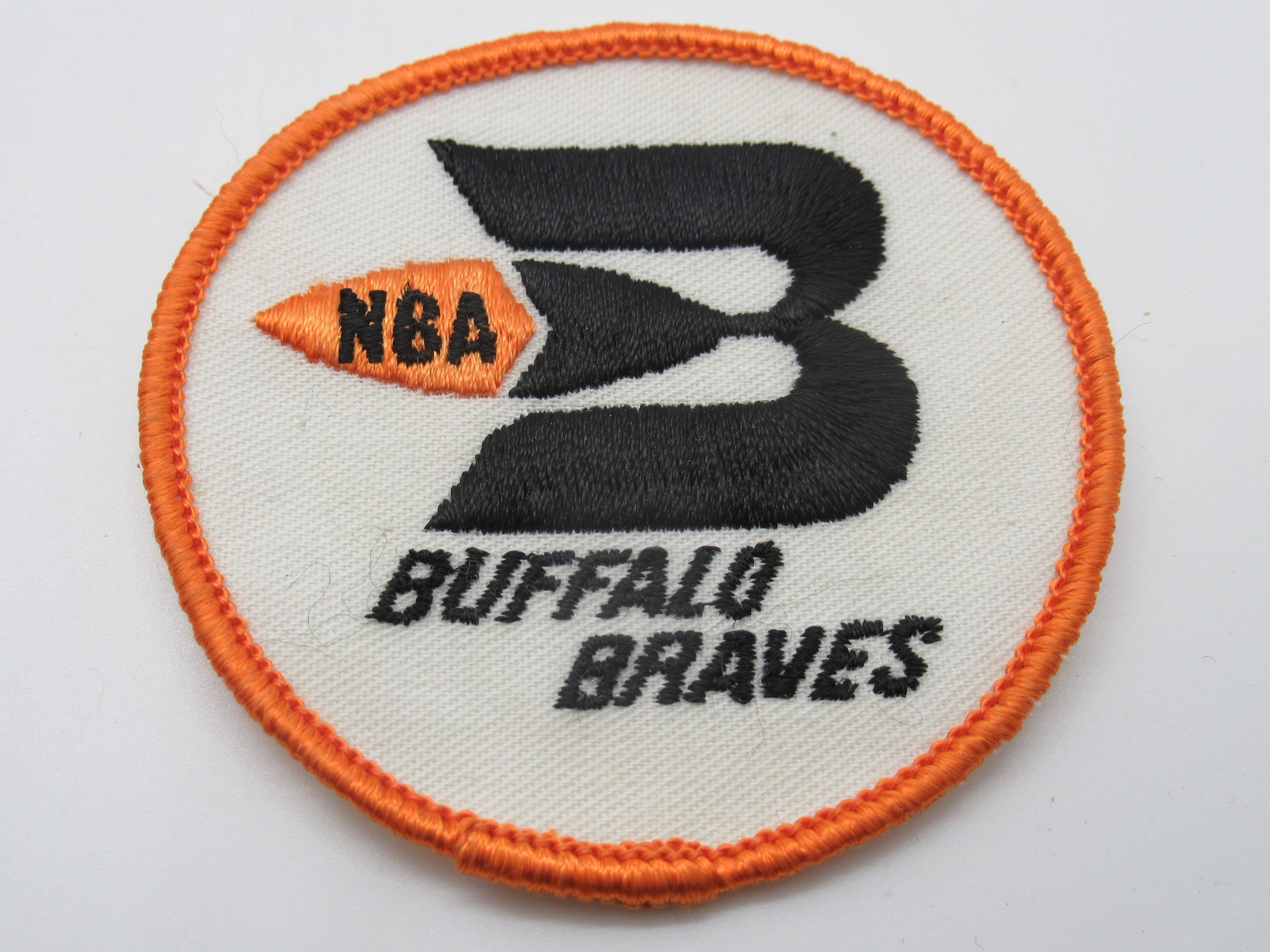 Vintage Buffalo Braves 70's Retro Basketball T Shirt Orange with Black  Letters L