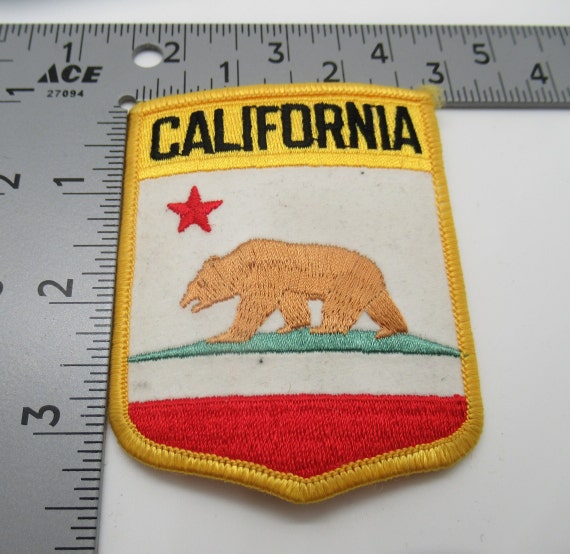 California State Flag Vintage Souvenir Travel Iro… - image 2