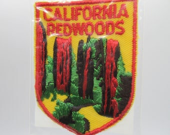 Redwood National Park Embroidered Patch Iron Sew-On Vacation Souvenir Applique 