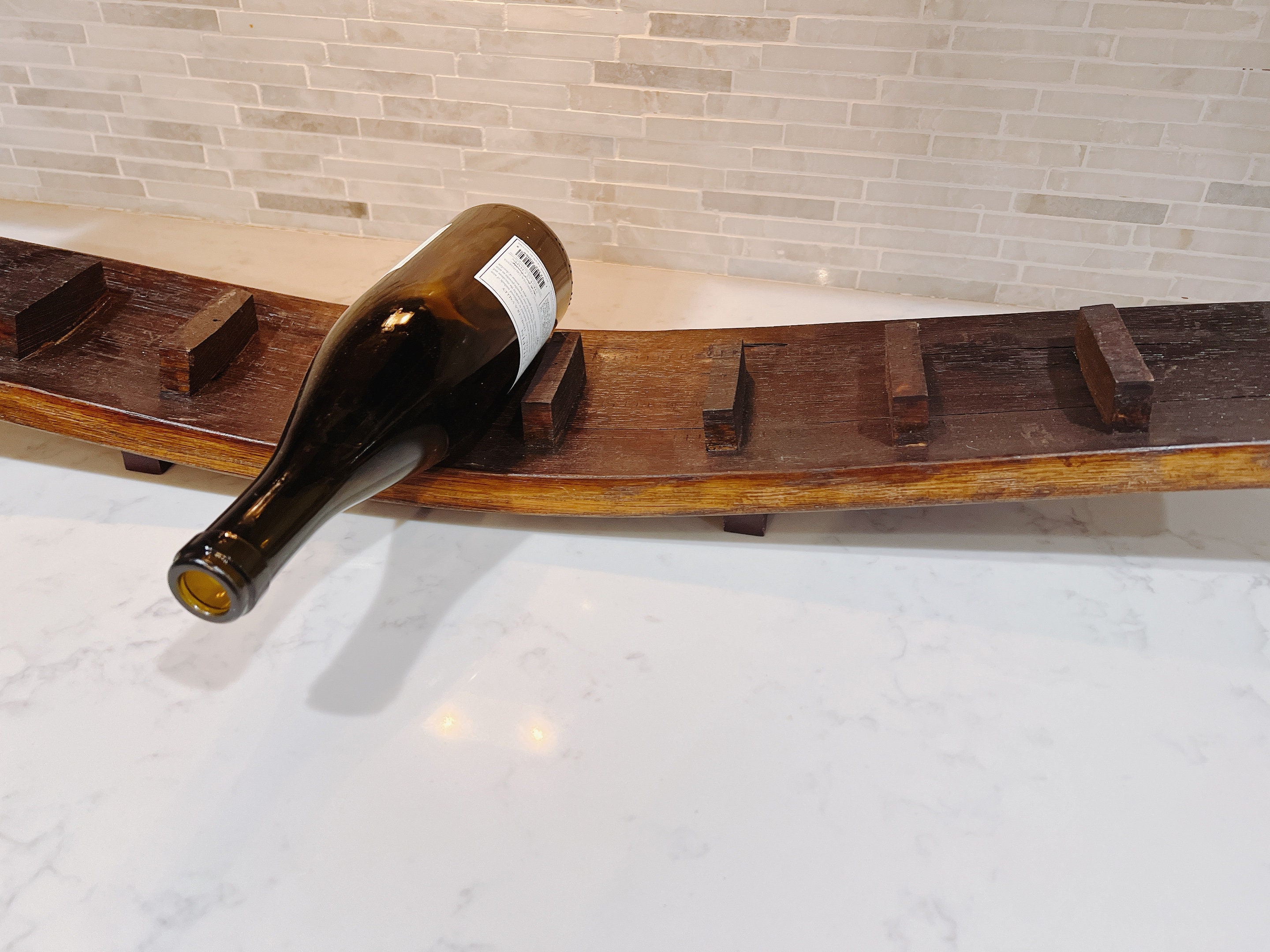 Barrel Stave Wine Rack - Etsy