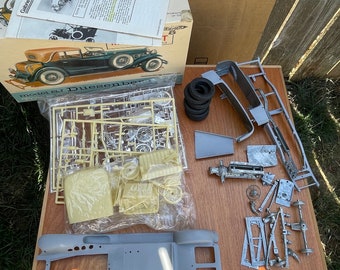 Vintage Model Car Kit, Model SJ Duesenberg 1/18 Scale Brand New, Metal Frame, Rubber Tires, Instructions, Die Cast Metal Car Kit - Etsy Vintage Model Car Kit, Model SJ Duesenberg 1/18 Scale Brand New, Metal Frame, Rubber Tires, Instructions, Die Cast Metal Car Kit - Etsy