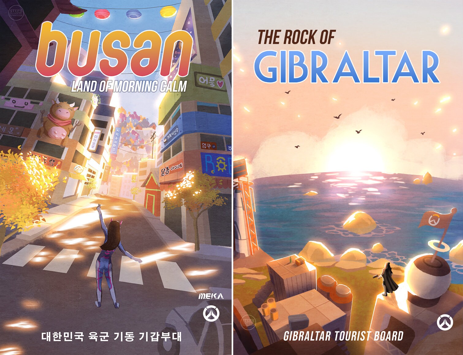 Overwatch Travel Prints Posters