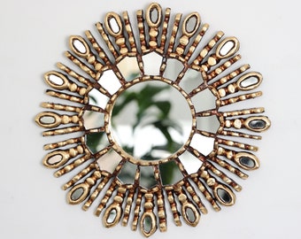 Peruvian Mirrors "Eye 35cm" - Interior decoration - Wall Mirror - Home decoration- Decorative mirrors - Peruvian Crafts