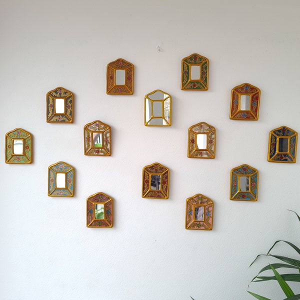 Peruvian Mirrors "Chapel Collection" - Interior decoration - Wall Mirror - Home decoration- Decorative mirrors - Handicrafts