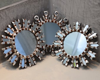 Peruvian Mirrors " Luxury Silver Collection - Interior decoration - Wall Mirror - Home decoration- Decorative mirrors