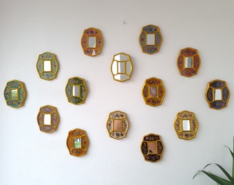 Peruvian Mirrors "Mariposa Collection" - Interior decoration - Wall mirror - Home decoration - Decorative mirrors - Crafts