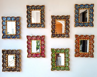 Peruvian Mirrors "Building Collection 4" - Interior decoration - Wall mirror - Home decoration - Decorative mirrors - Crafts