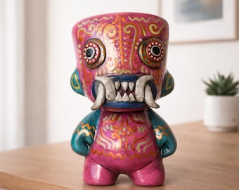 ペルーの幸運のお守り、プカラの雄牛 - Etsy 日本
