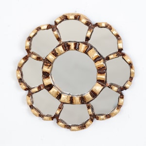 Peruvian Mirrors &quot;1 Harmonious Mirror 15cm / 6 inch&quot; - Interior decoration - Wall mirror - Home decoration - Decorative mirrors