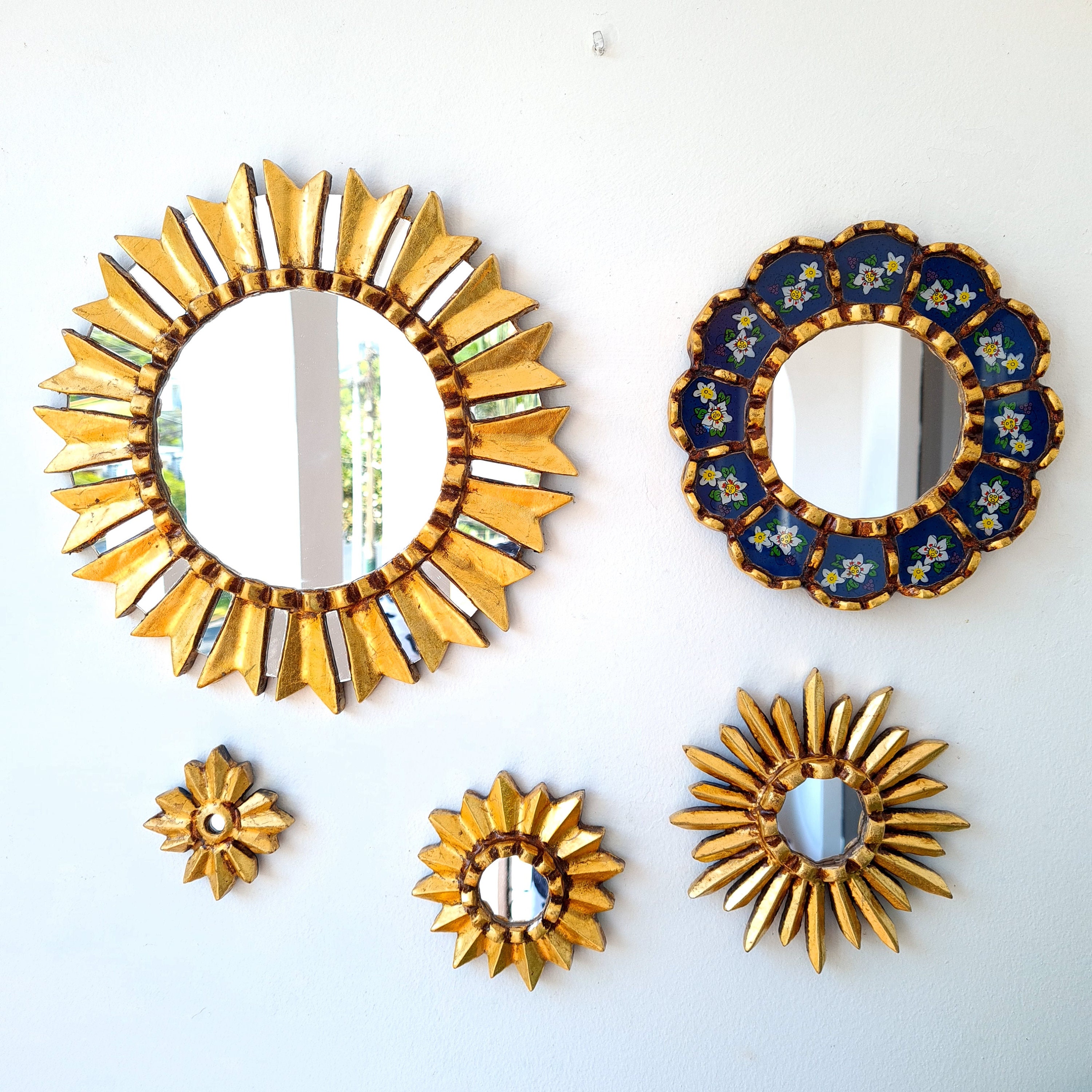 Peruvian Mirrors Collection 16cm Interior Etsy