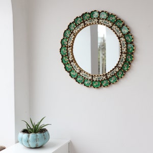 Peruvian Mirrors Armoniosa Verde 40cm Interior decoration Wall mirror Home decoration Decorative mirrors image 6