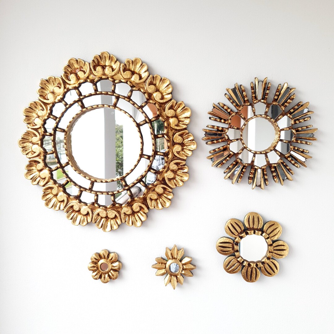 Peruvian Mirrors "concha Acustica Collection" Interior Decoration