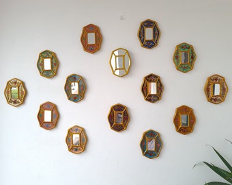 Peruvian Mirrors "Márquez Collection" - Interior decoration - Wall mirror - Home decoration - Decorative mirrors - Crafts