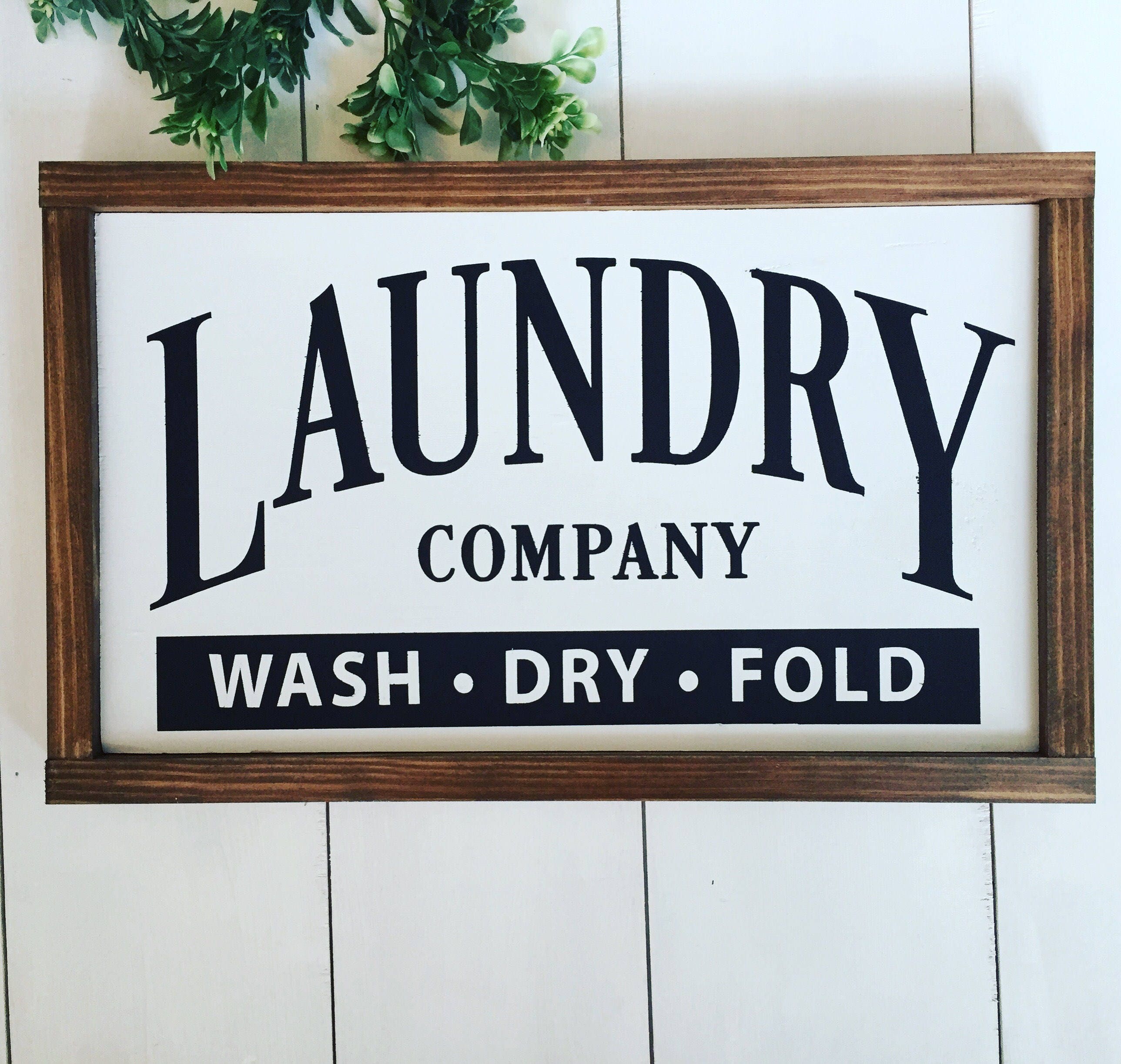 Laundry Sign Laundry Room Decor Laundry Room Sign Farmhouse Etsy