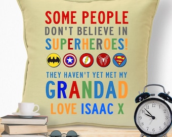 gifts for grandad grandpa grandfather fathers day birthday christmas xmas from grandchildren kids ideas superhero cushion - Christmas Gift Ideas For Grandpa gifts for grandad grandpa grandfather fathers day birthday christmas xmas from grandchildren kids ideas superhero cushion - Christmas Gift Ideas For Grandpa