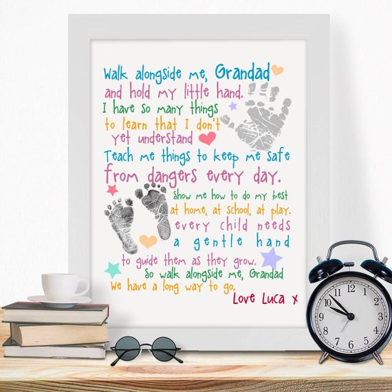 Download Personalised Birthday Fathers Day Gifts For Grandad Grandpa Etsy