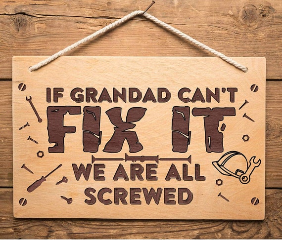 Download Birthday Fathers Day Gifts For Grandad Grandpa Nana Funny Etsy