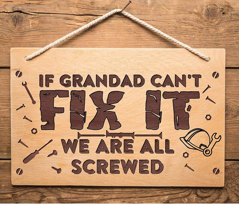 Download Birthday Fathers Day Gifts For Grandad Grandpa Nana Funny Etsy