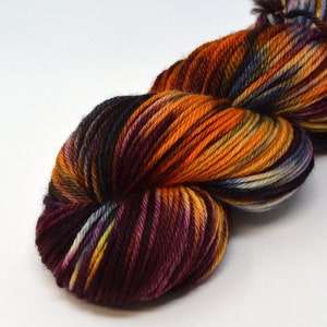 Aubs Worsted hand dyed yarn handdyed yarn hand dyed worsted yarn worsted yarn worsted weight Plentiful Bounty image 1