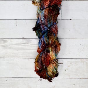 Mandy Slub | hand dyed yarn | fingering weight yarn | Yarn | Speckled Yarn | fingering yarn | Sock Yarn | multi colored | Party @ my House!