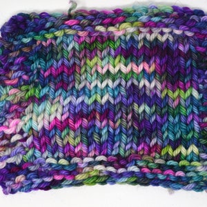 hand dyed yarn dk weight yarn dk yarn 100% Superwash merino merino wool Sweater Yarn variegated yarn Butterfly Effect image 3