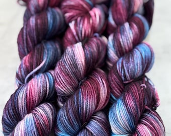 Hand Dyed DK Yarn | 100% Superwash Merino Wool, Arctic Bliss
