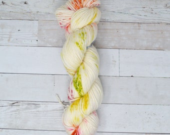 hand dyed yarn | dk weight yarn | dk yarn | 100% Superwash merino | merino wool | Sweater Yarn | speckled yarn | Season Change