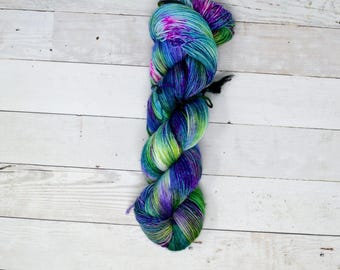 Butterfly Effect Hand Dyed Yarn | Superwash Merino Wool, Fingering Weight