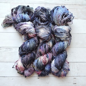 Mandy Slub | hand dyed yarn | fingering weight yarn | Yarn | fingering yarn | Sock Yarn | multi colored | Sweatpants & Cardigans
