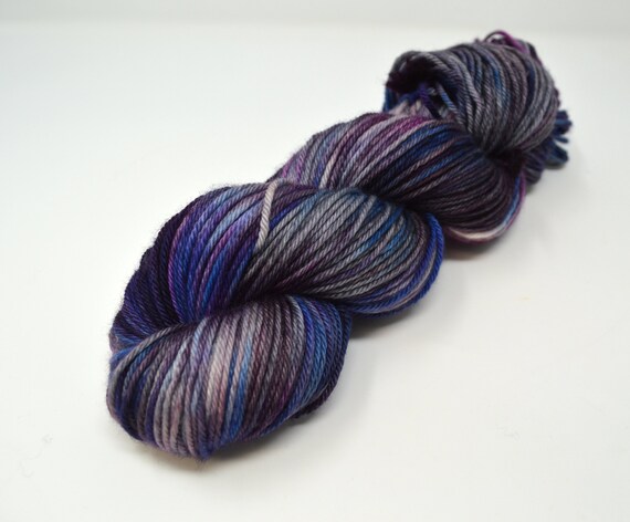 Happy Hour hand dyed yarn hand dyed worsted yarn handdyed yarn worsted weight worsted yarn Aubs Worsted