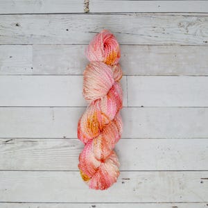 Mandy Slub | hand dyed yarn | fingering weight yarn | Yarn | Speckled Yarn | fingering yarn | Sock Yarn | multi colored | Summer Shandy