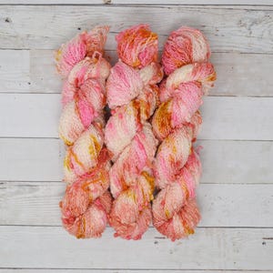 Mandy Slub | hand dyed yarn | fingering weight yarn | Yarn | Speckled Yarn | fingering yarn | Sock Yarn | multi colored | Summer Shandy