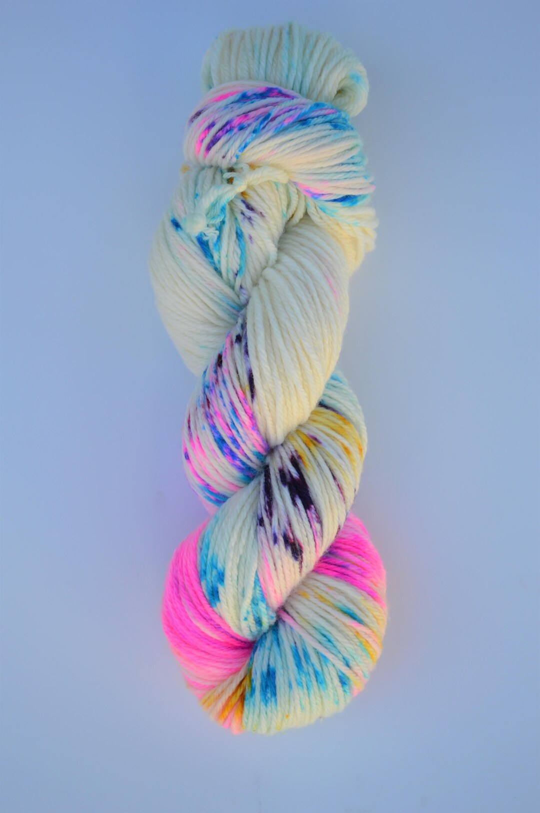 hand dyed yarn | worsted weight yarn | speckled yarn | worsted yarn | Spark!
