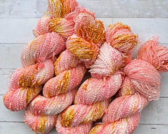 Mandy Slub | handgeverfd garen | vingergewichtgaren | Garen | Gespikkeld garen | vingergaren | Sokkengaren | veelkleurig | Zomer Shandy